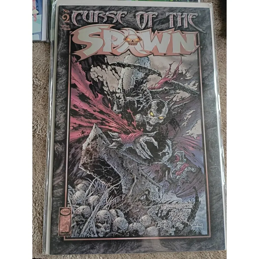 Spawn Lot Of 3 - Curse of the Spawn #2, Rat City #1-2 Image Comics VF To NM